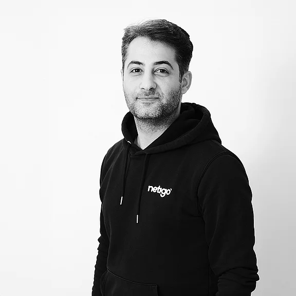 Porträt von Soroush (Grau) 
