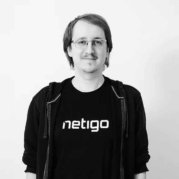 Porträt von Joshua (Grau)