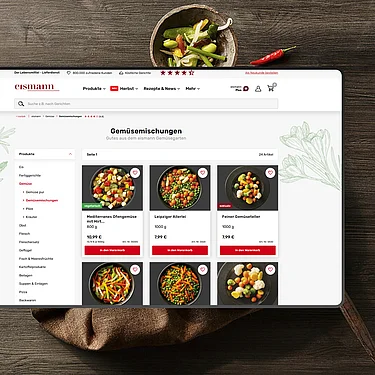 Corporate-Website und Online-Shop mit TYPO3 und Shopware