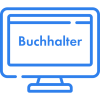 Icon Bildschirm Buchhalter